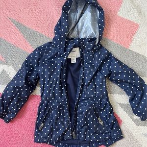Lined rain jacket - toddler girls